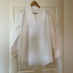 COS oversized tuxedo blouse, sz M.